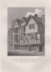 The Jolly Sailor and other Lodging Houses which stood formerly in Marsh Street